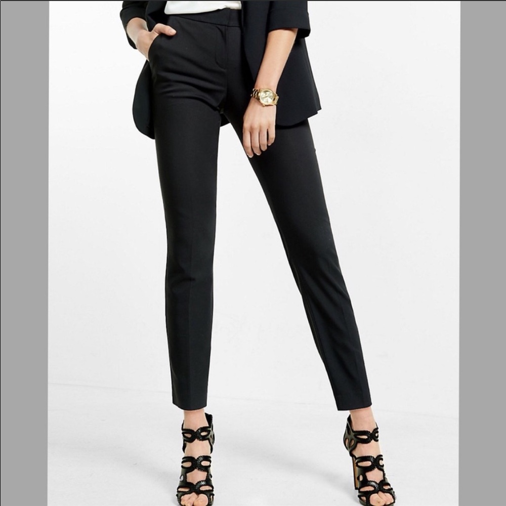 Express Crop Columnist Pant